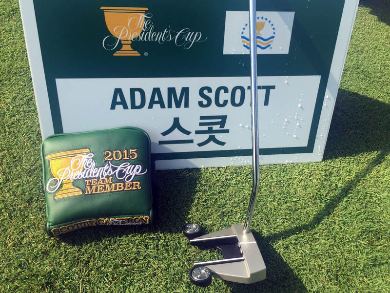 Adam scott scotty cameron putter clearance