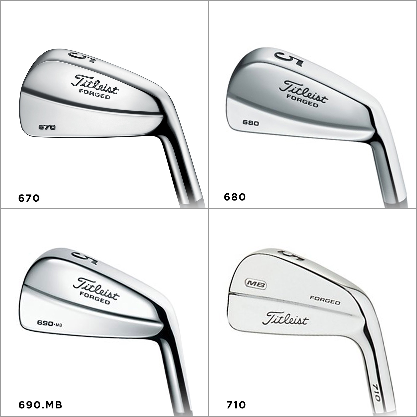 titleist 718 mb iron set