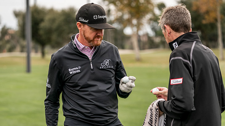 ...Titleist brand ambassadors Jimmy Walker, who...