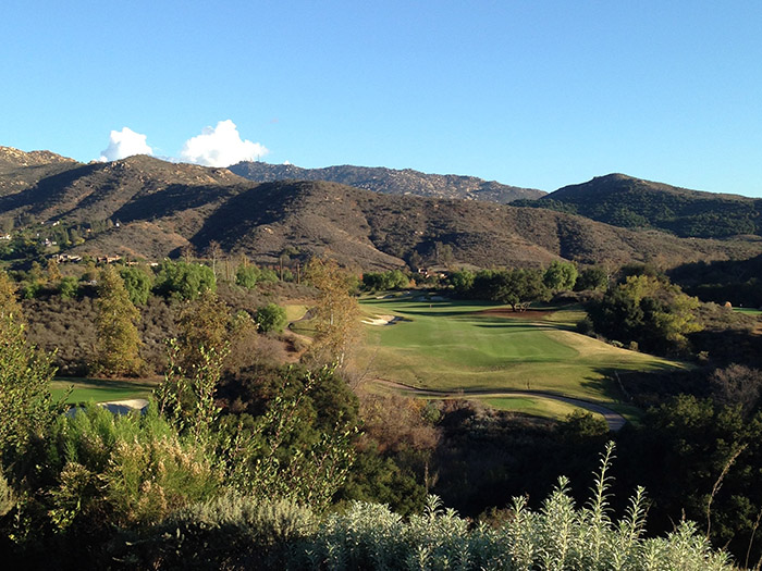 Another beautiful hole on the Johnny Miller layout...