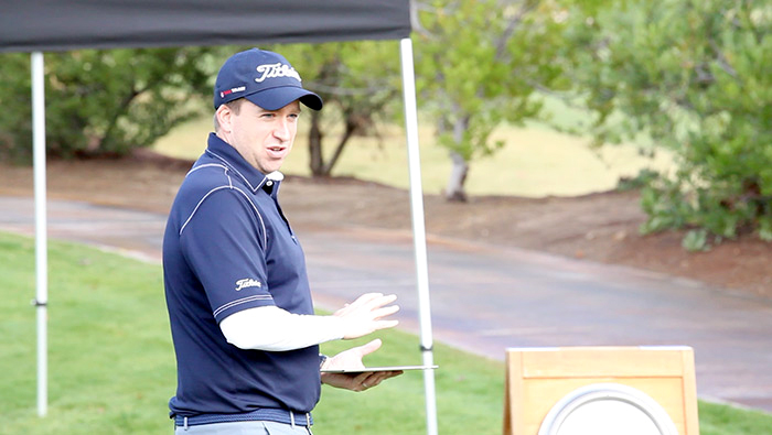 Team Titleist Manager Mike DePaolo kicked off the...