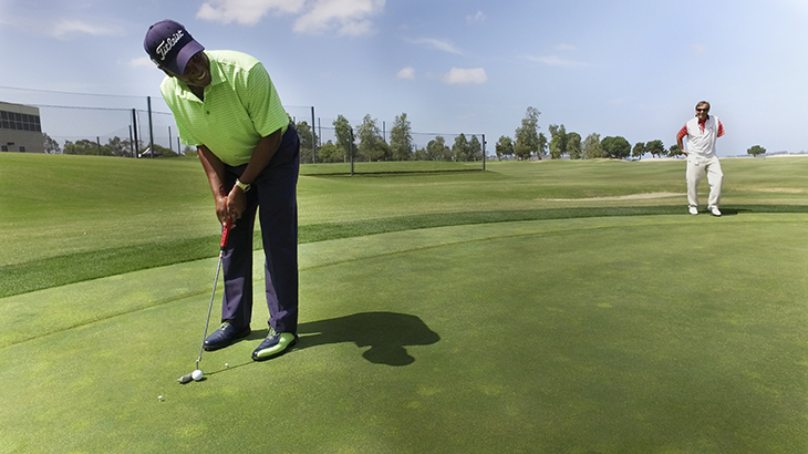 Team Titleist member Todd works with Mike Gibson. 