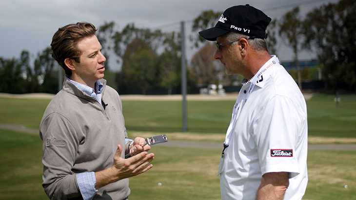 Spencer works with Team Titleist member Michael. 