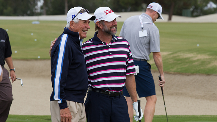 Team Titleist members didn't miss the...