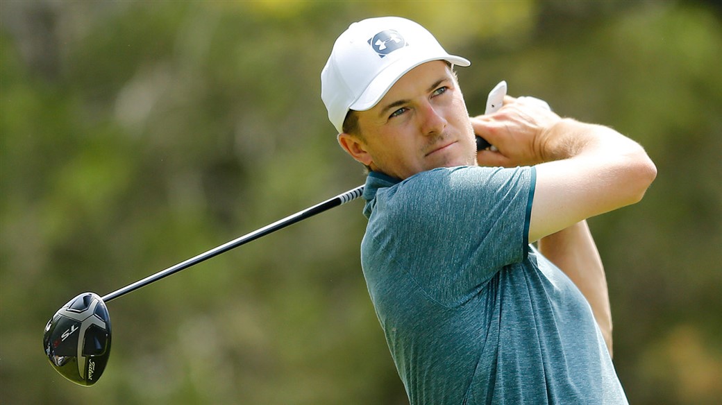 Jordan Spieth Tees off at the Valero Texas Open with a Titleist TS3 driver